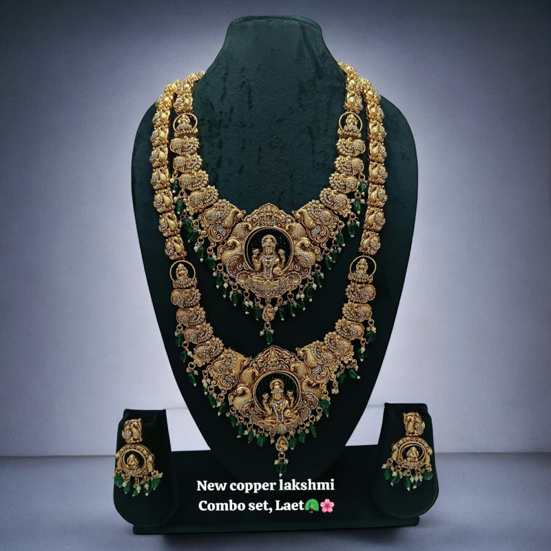 [PCS (62)] PCS62 Copper Necklace & Earrings Jewellery set for Women