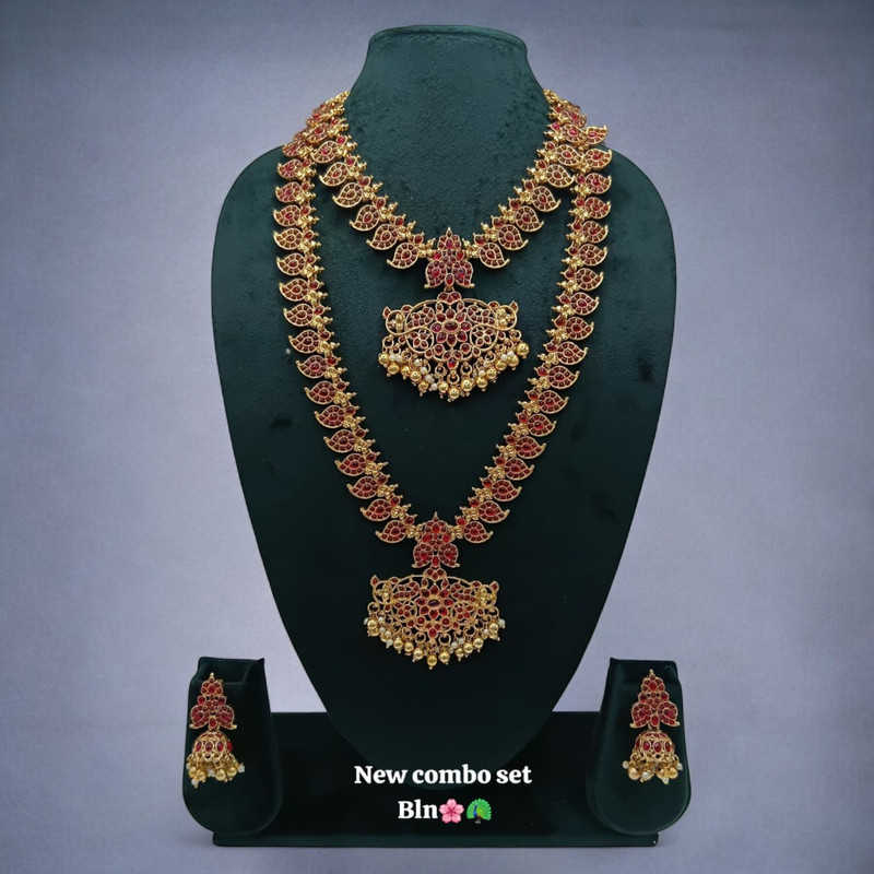 [PCS (64)] PCS64 Copper Necklace & Earrings Jewellery set for Women